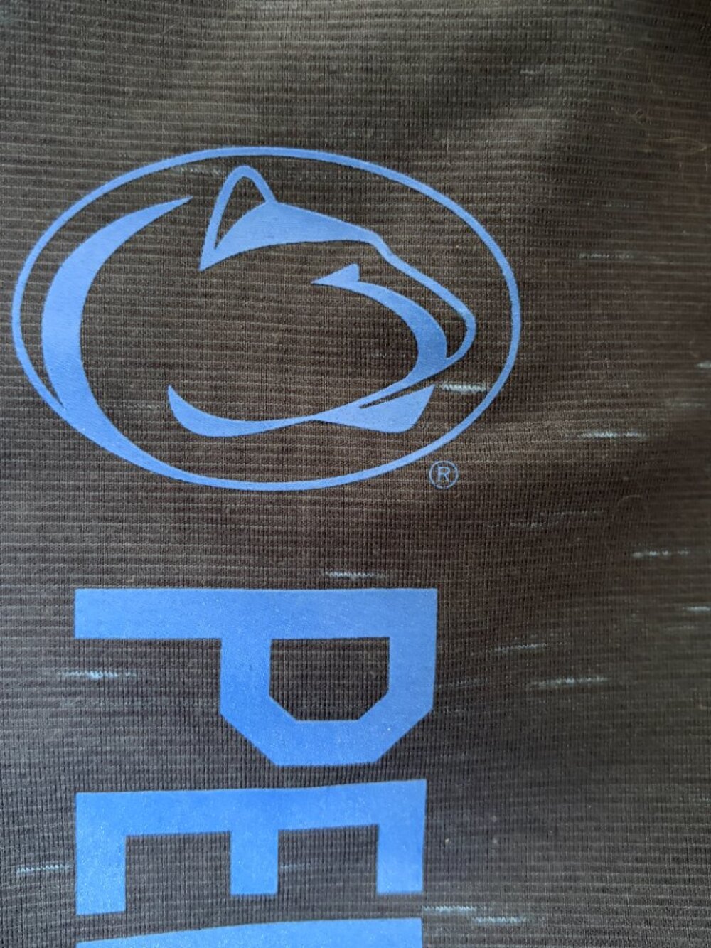 NIke Penn State 1/4 Zip Blue Long Sleeve Top Size Small - Picture 7 of 8